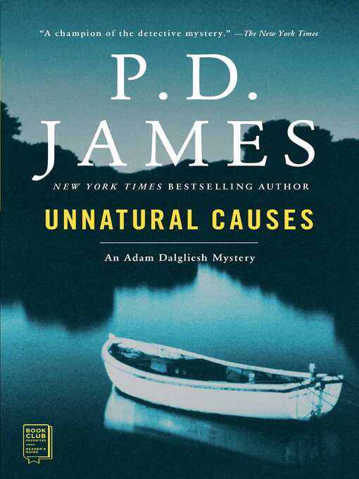 Title details for Unnatural Causes by P.D. James - Wait list